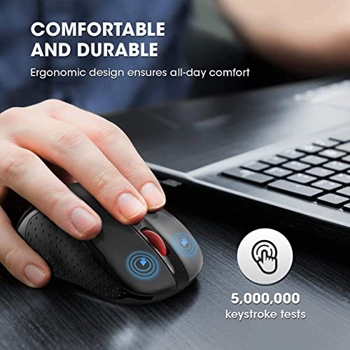 Wireless Bluetooth Gaming Mouse - USB