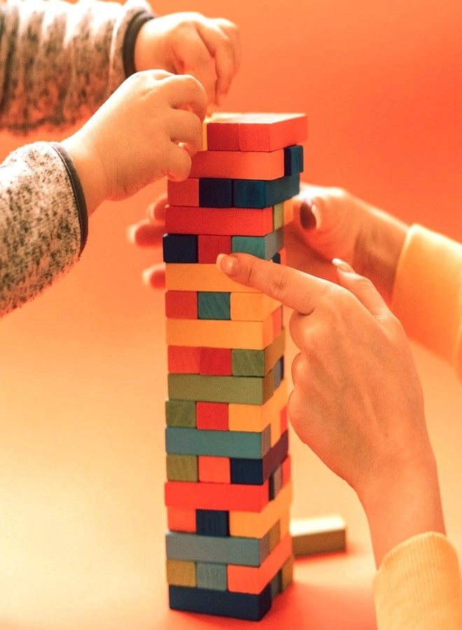 Tumbling Tower - Wooden Staking Puzzle