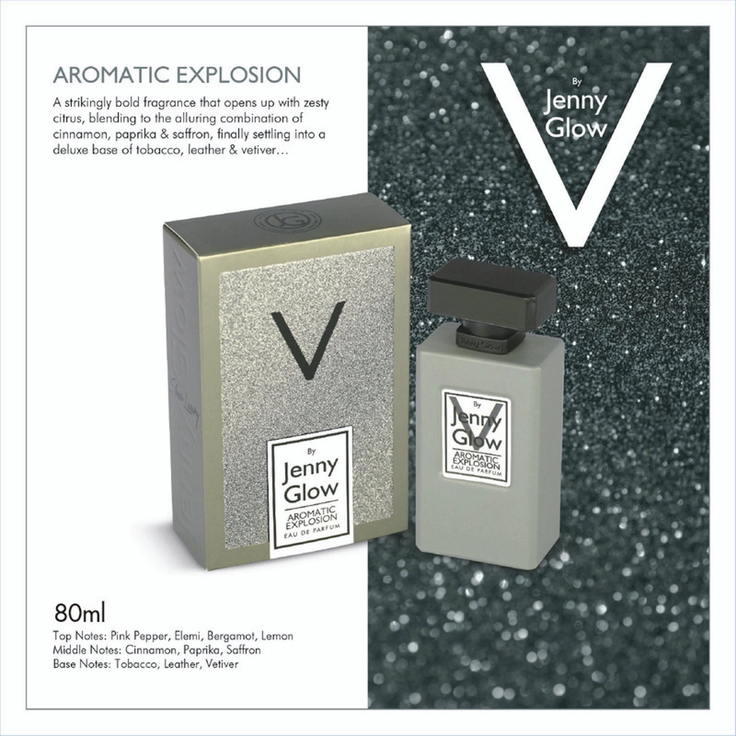 V By Aromatic Explosion Eau de Parfum 80ml