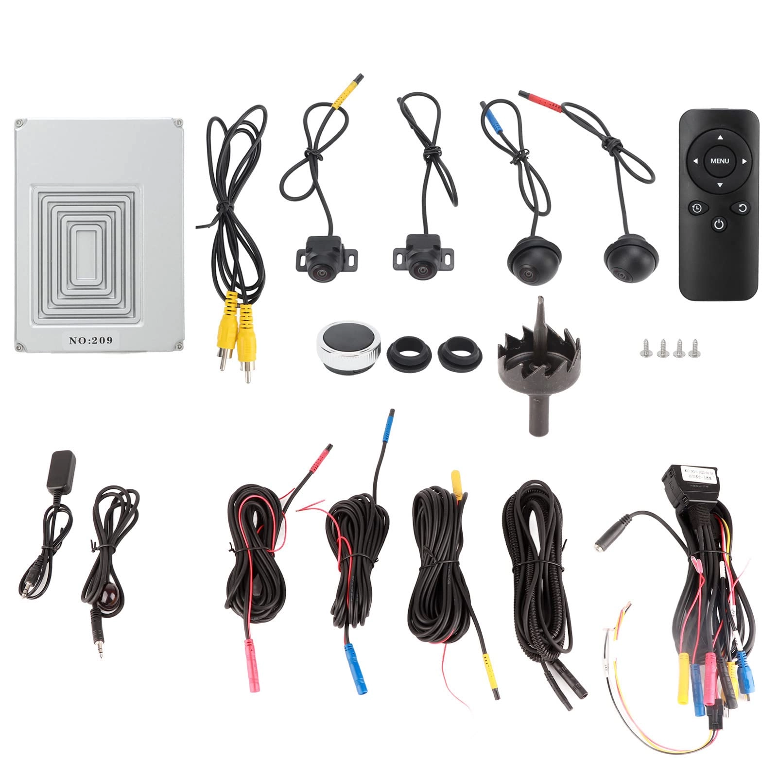 Xixian 360° Panoramic Parking Camera System - Wireless 800x600