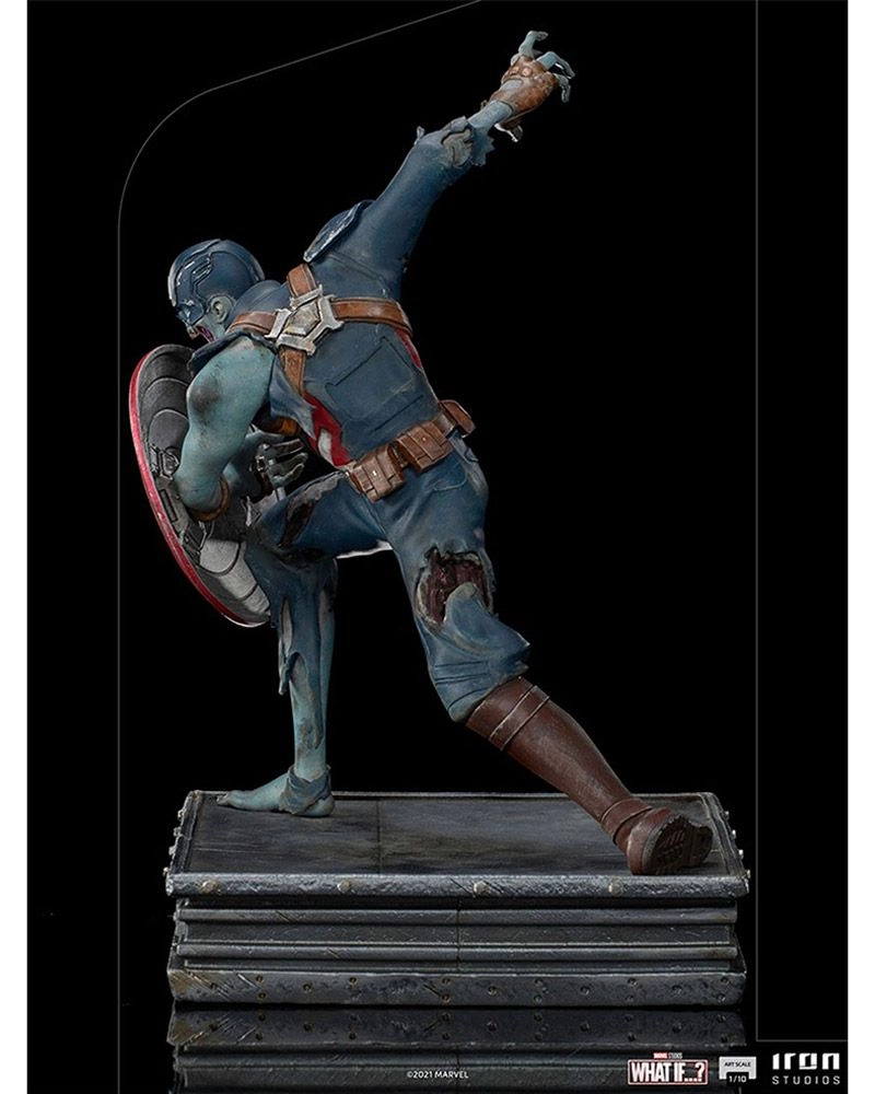 Captain America - Marvel - What if Captain America Zombie Art - 1/10 Scale Statue
