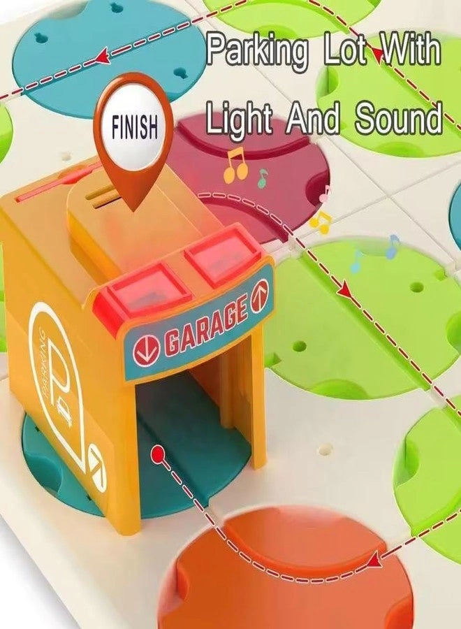 DIY Track Maze Race Car Track - Light Up Car STEM Learning