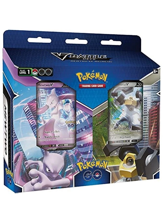 Mewtwo V + Melmetal V Battle Deck + Booster Pack - 2 Booster Packs & Trainers