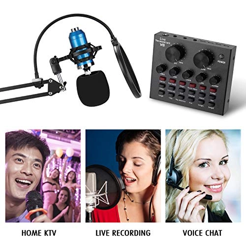 Multifunctional Suspension Wired Microphone