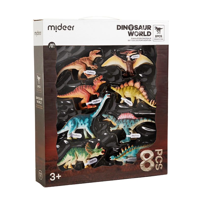 MIDEER Dinosaur World Action Figures (30654455-MD3351) 8 pcs