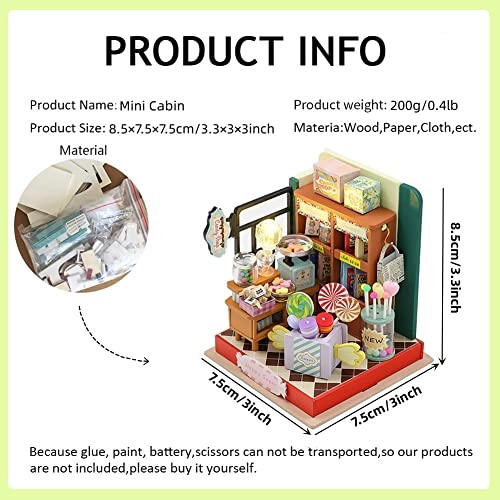 Miniature Landscapes Dollhouse Kit - 1:36