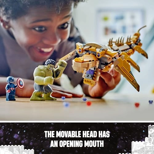 Marvel The Avengers vs. The Leviathan (76290) - Hulk action figure 4 minifigures