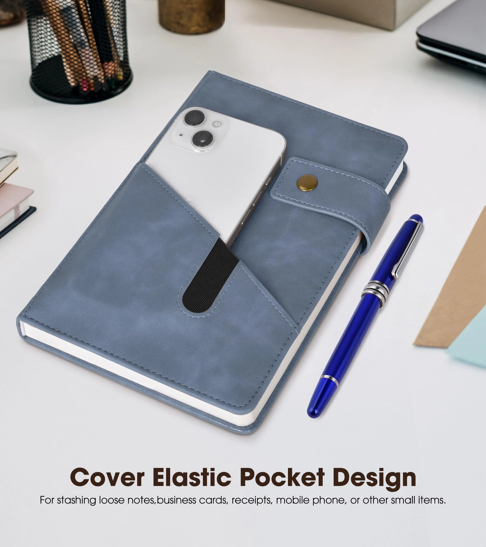 Lined Leather Journal - A5 200 Pages