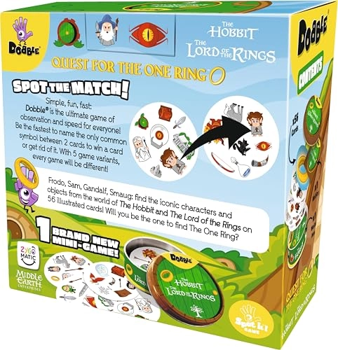 Spot It!: The Lord of The Rings - Card Game