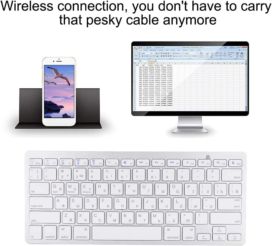 78 Key Keyboard - RU Wireless