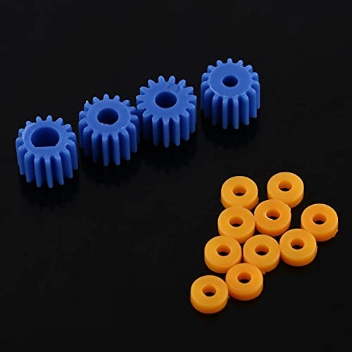 Plastic Spindle Worm Gear & Sleeve - 26pcs coreless motors
