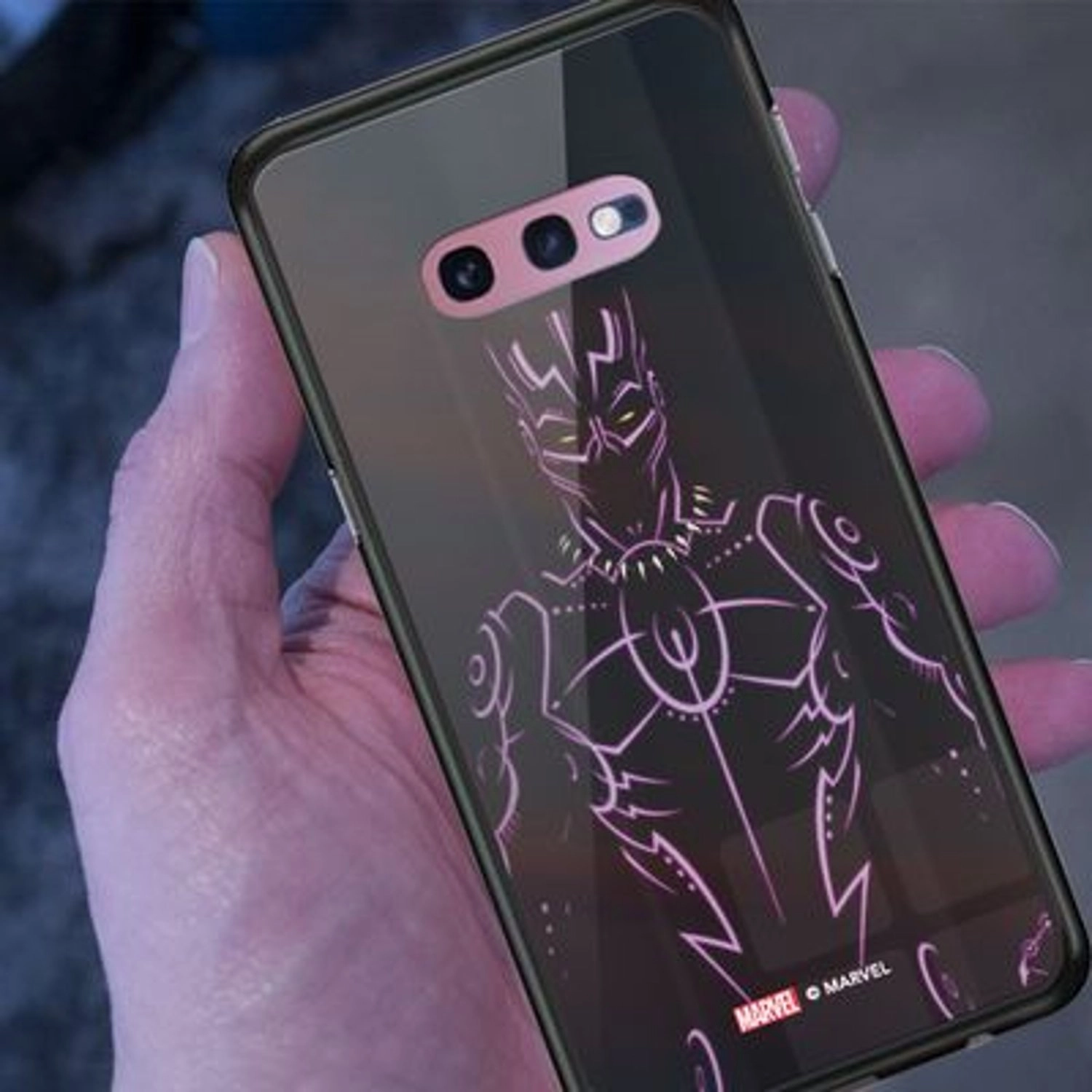 Black Panther Kinetic Energy Samsung S10 e Cover for Galaxy S10E