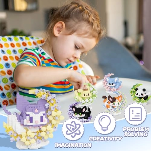 Animals Building Block Sets - Cat 470 pcs