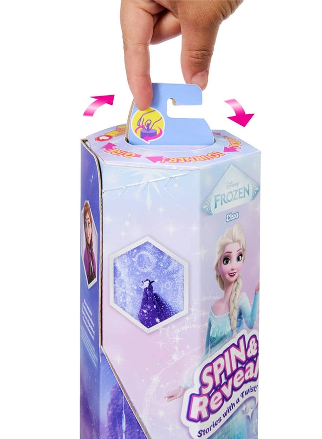Elsa Fashion Doll - Frozen Spin & Reveal 11 Surprises