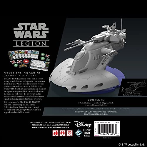 Star Wars Legion: AAT Trade Federation Tank Expansion