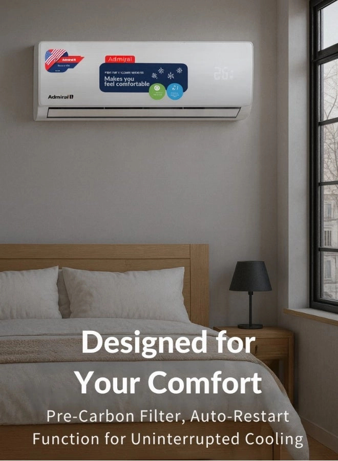 AD12KT1HC - 1 Ton 12,000 BTU Heat & Cool