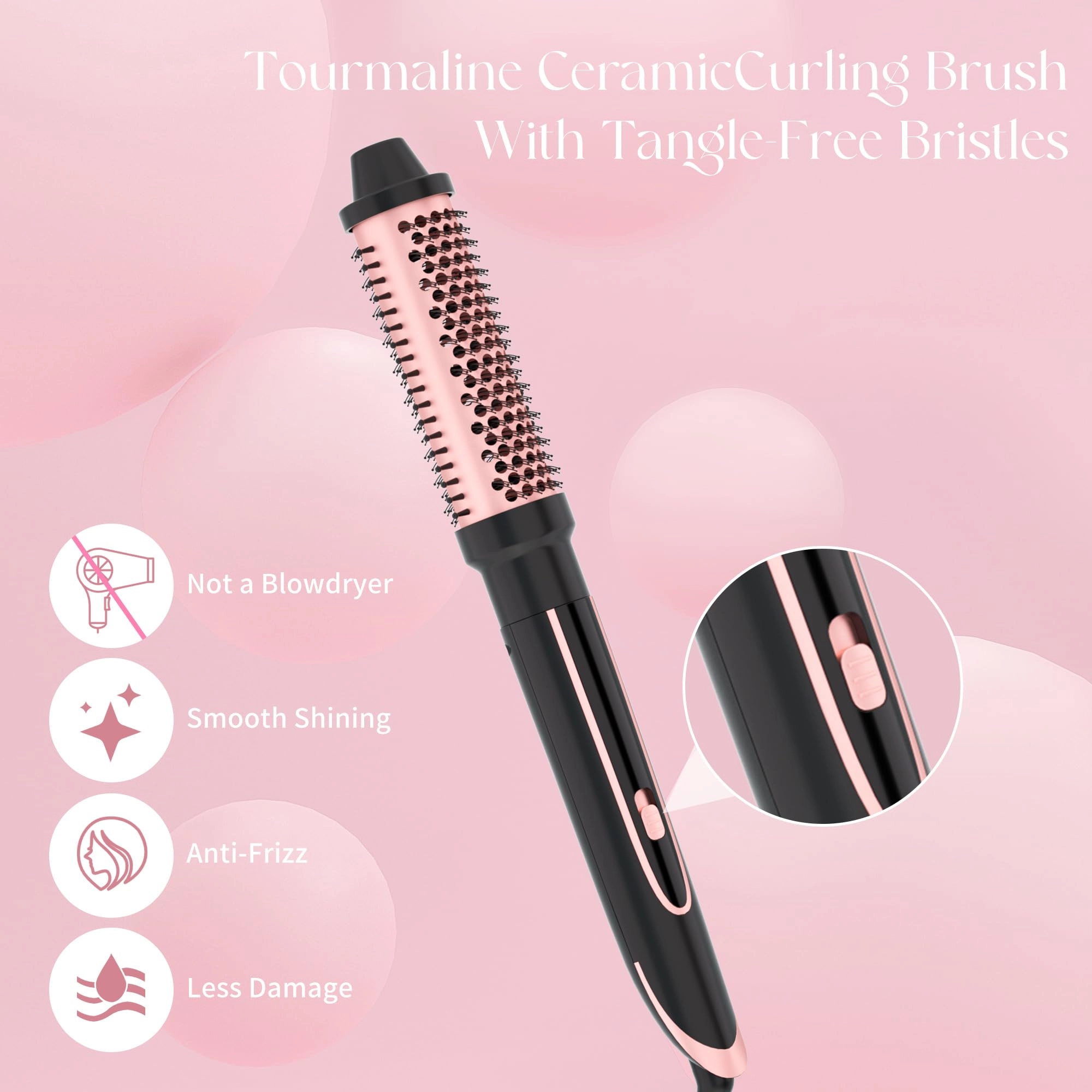 5-in-1 Curling Iron - 1.49inch 0.35"-1.25"