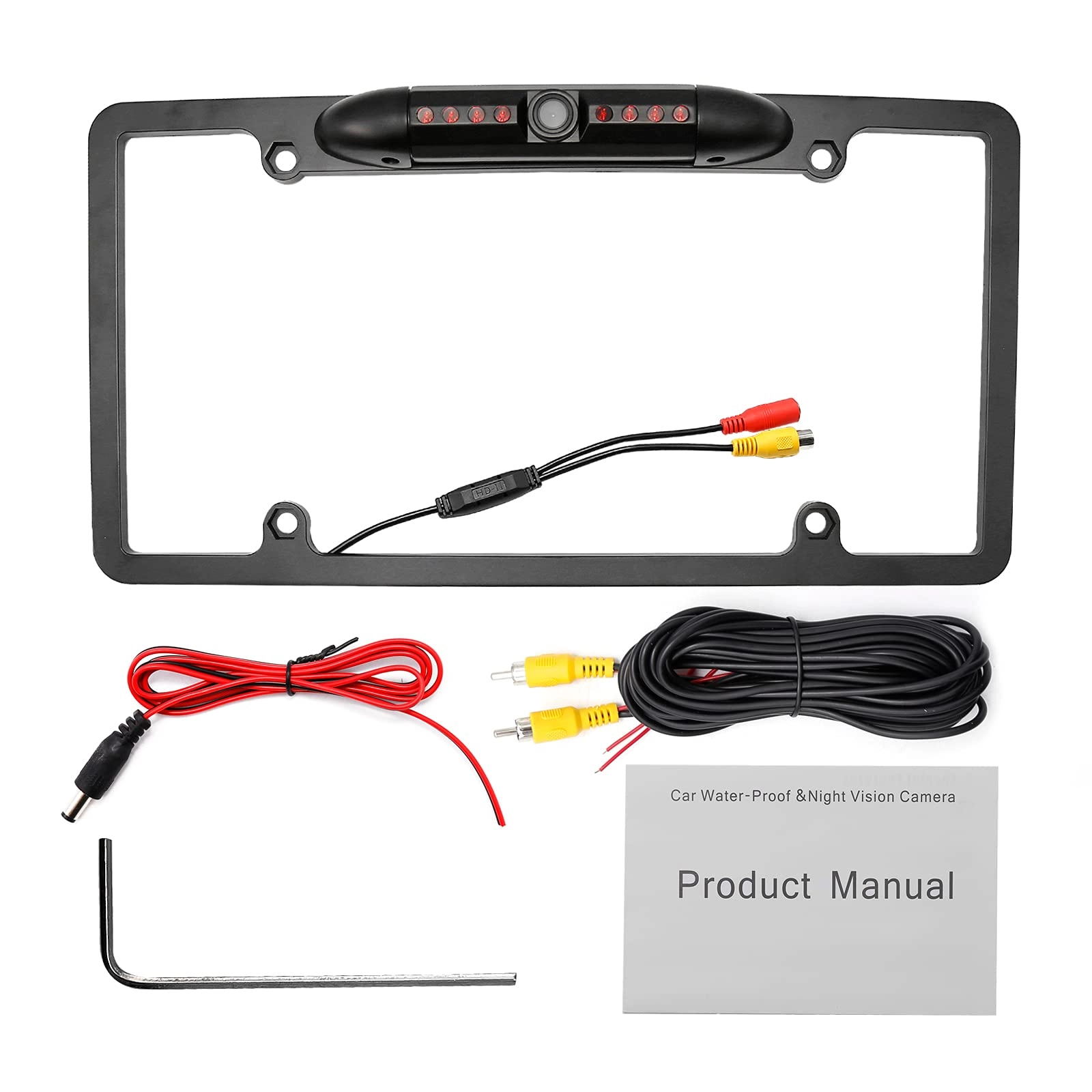 EATAKWARD License Plate Backup Camera - Night vision