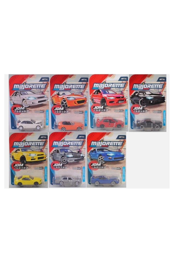 JDM Legends Deluxe Cars - 1:64 6pcs