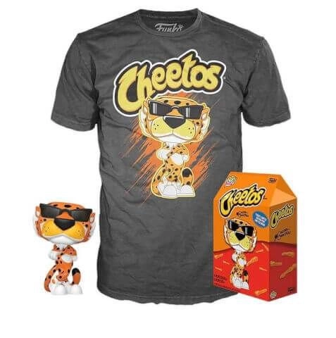 FUNKO Chester Cheetah - Cheetos Vinyl Figure + T-Shirt