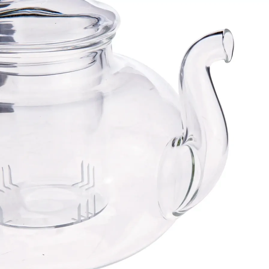 Glass Teapot - Borosilicate Glass 1200 ml