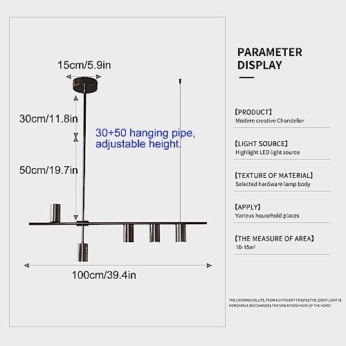 LED Pendant Light - 47.2in(120cm)