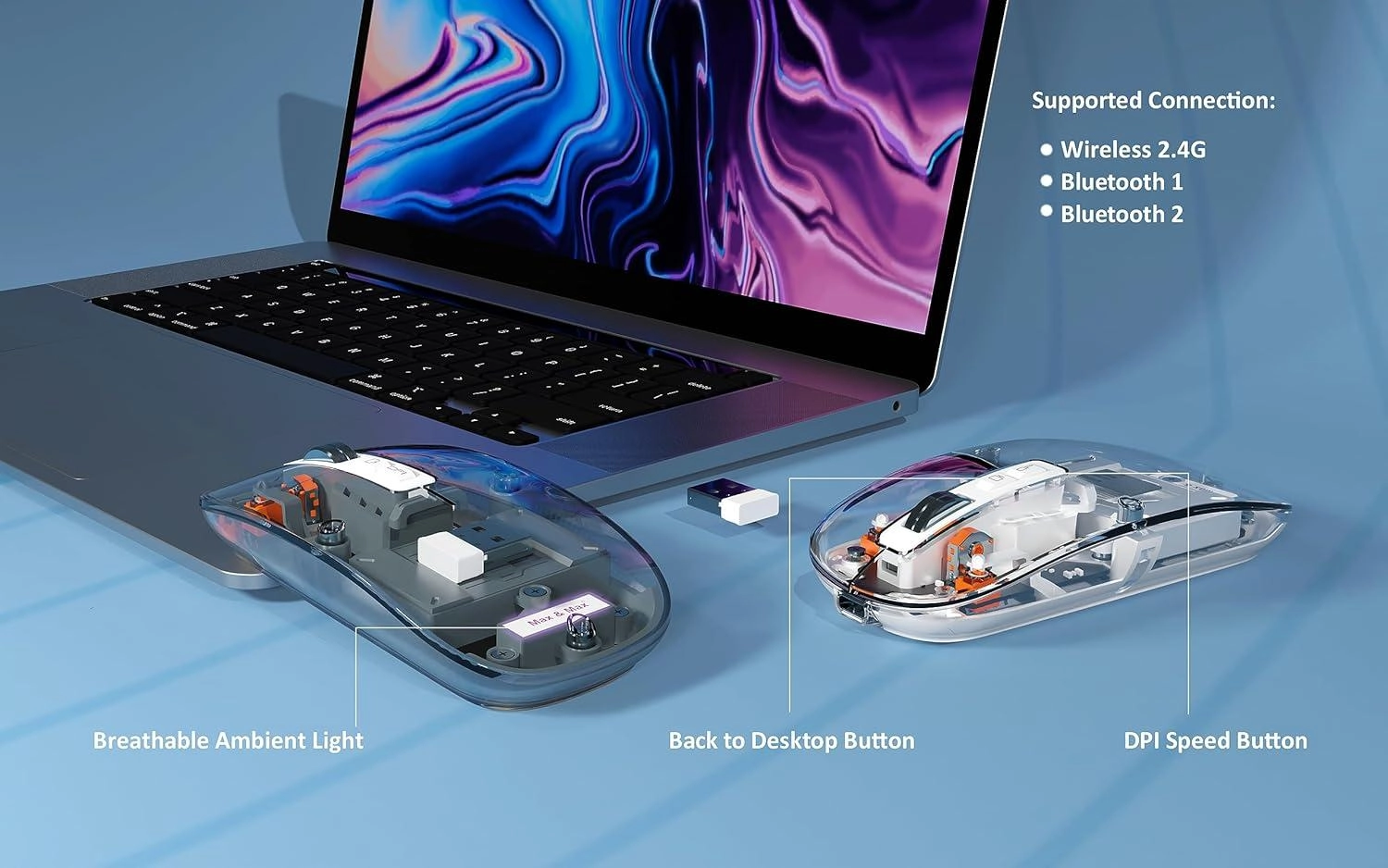 Transparent Mouse - USB