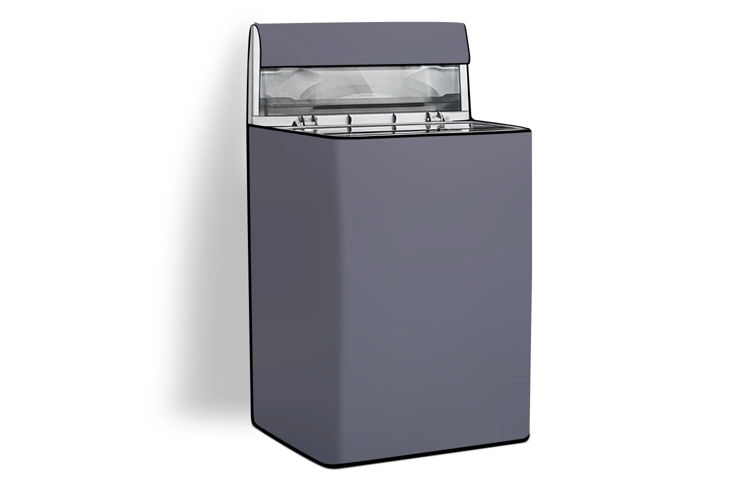 Stylista Washing Machine Cover - LG 6.5 KG Fully-Automatic Top Loading T65SPSF2Z Grey