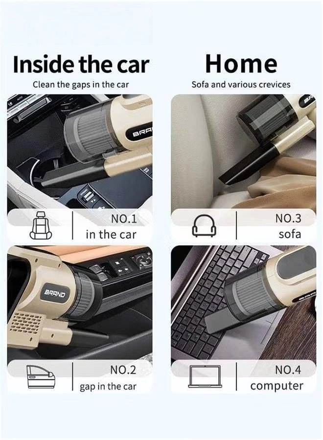 Bed UV Vacuum Cleaner - 12KPa Black