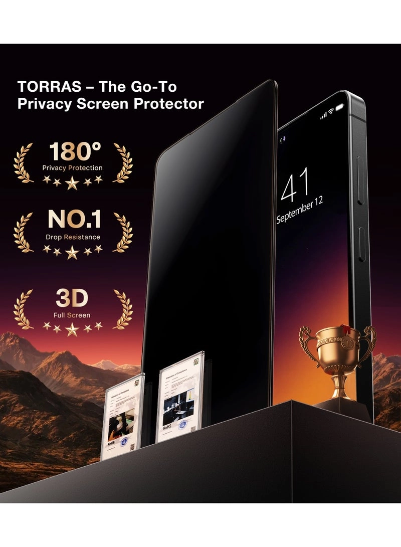 Privacy Tempered Glass Screen Protector for Samsung Galaxy S26