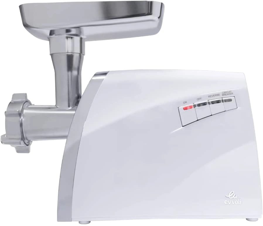 Meat Grinder - 1600W Reverse Function White