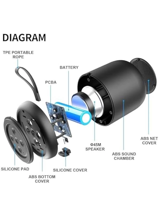 Portable Bluetooth Speakers - 3W