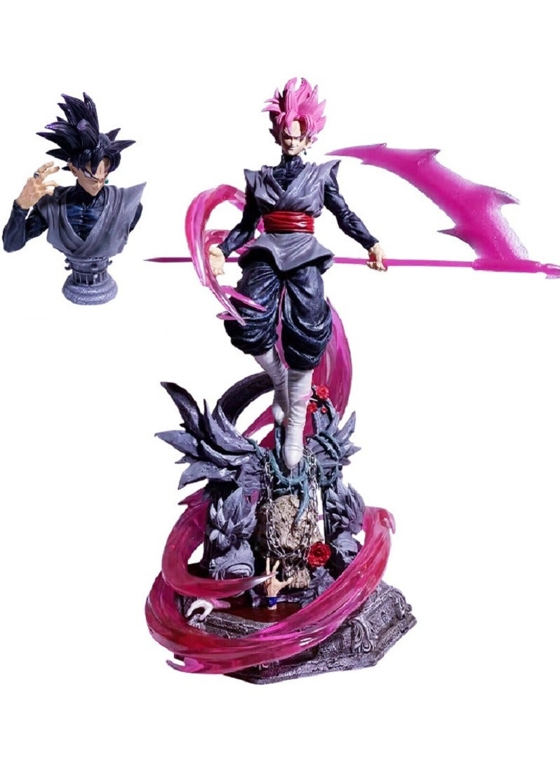 Generic Rose Hair Figure Dual Head Sculpt - 51cm