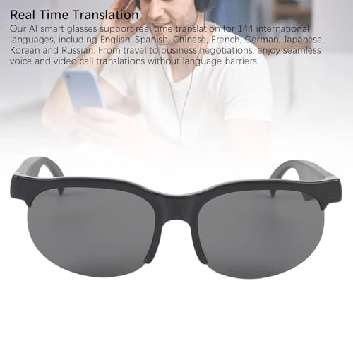 AI Smart Sunglasses - 6h Battery UV400 Polarized Lenses