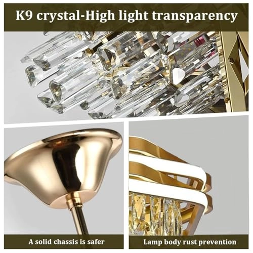 Crystal Chandelier - White Warm White Natural White