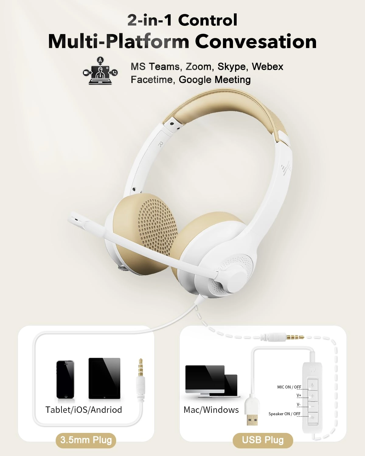 EH01 Wired Headset