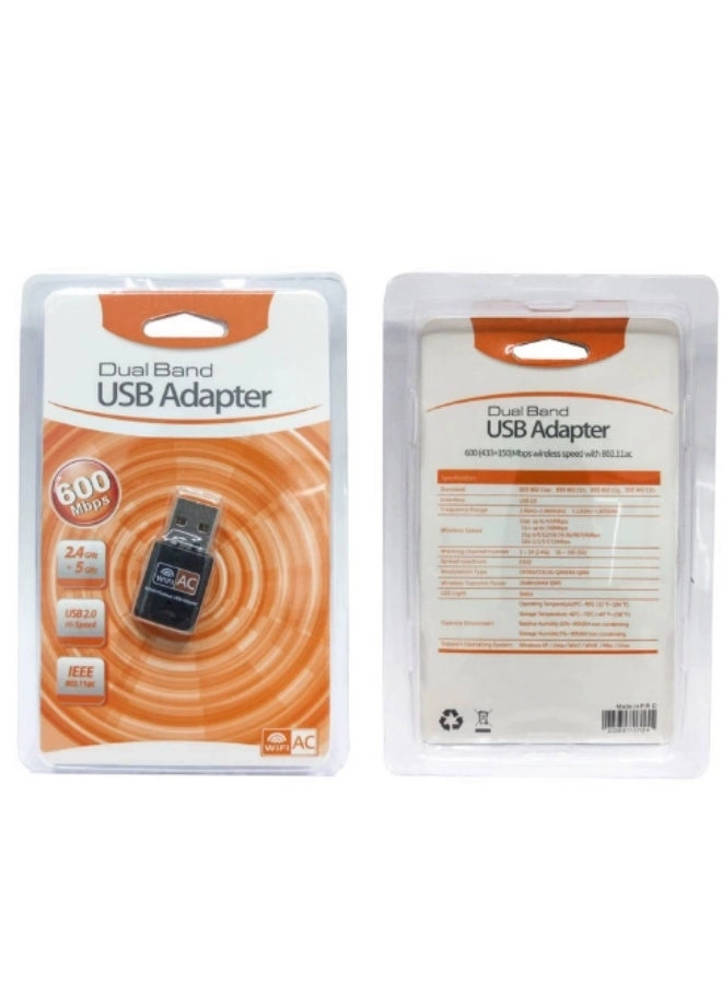 AC600 - Dual-Band USB WiFi Bluetooth