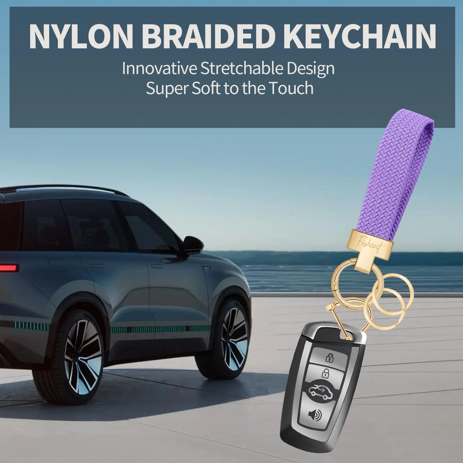 Stretchy Car Keychain - Fun