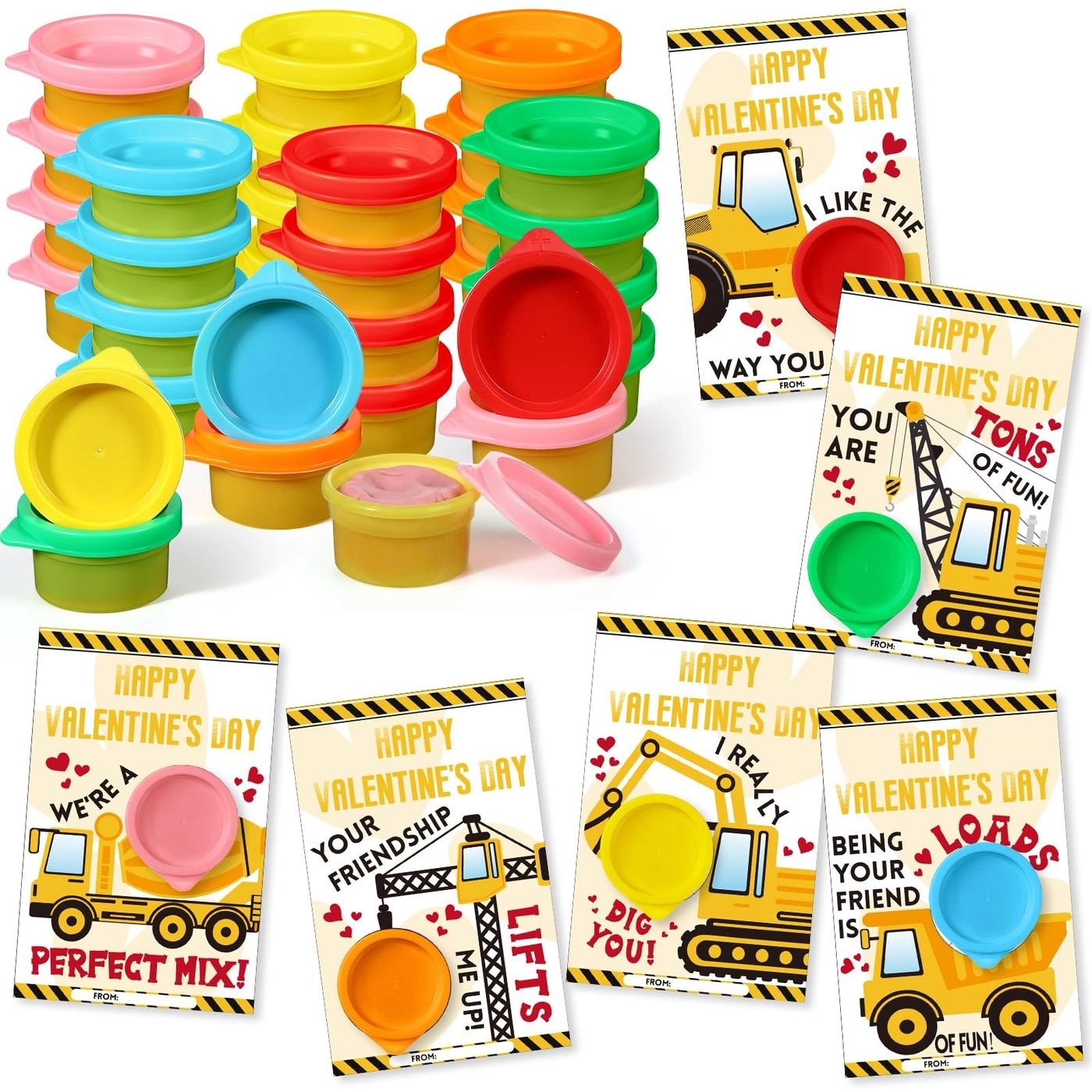 Modeling Clay Set - 24 pcs Site Vehicle