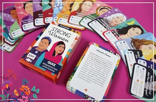 Strong Women: The Quiz Game - 64 cards (German)