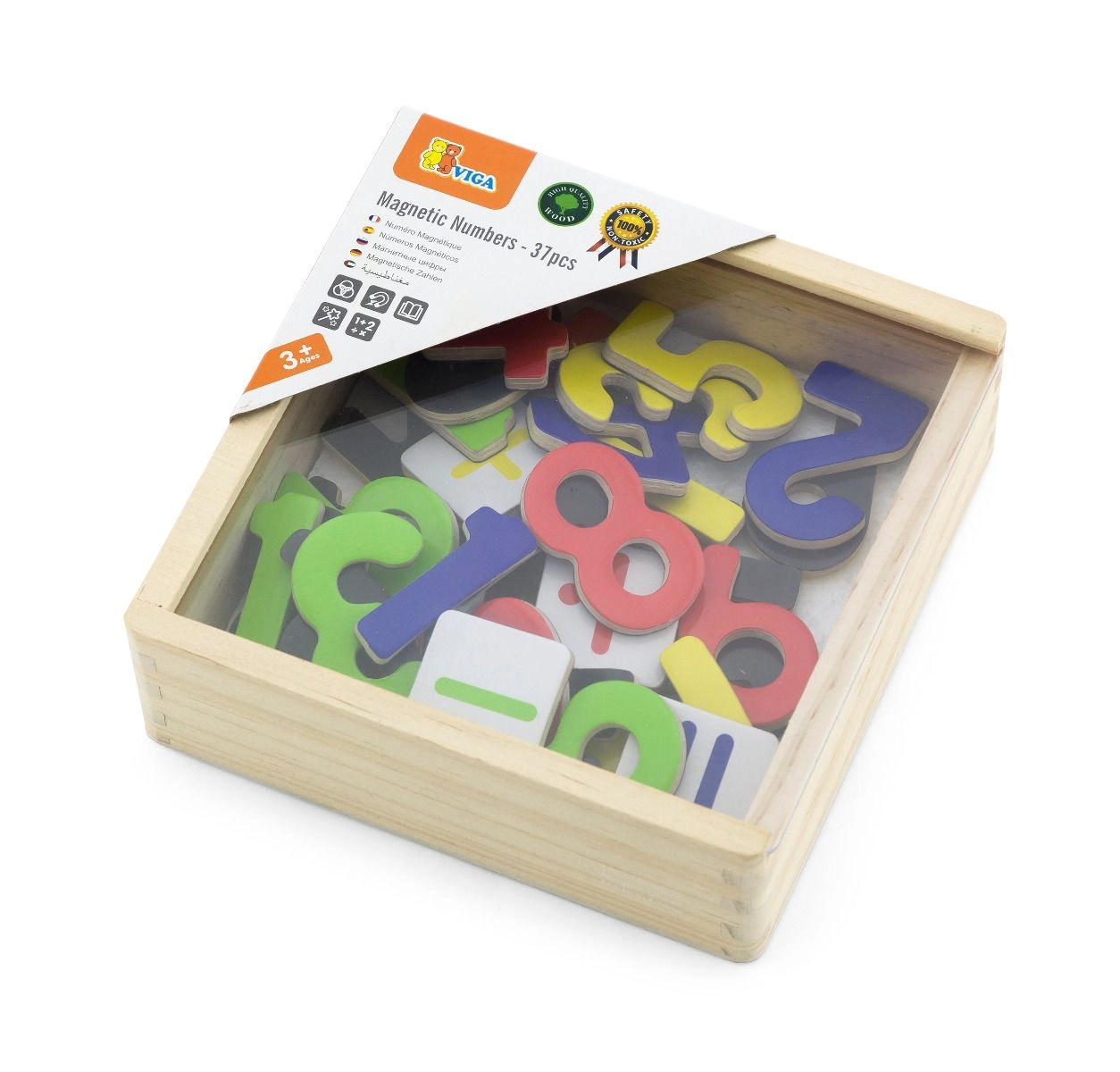 Magnetic Numbers - 3+ 37 pieces
