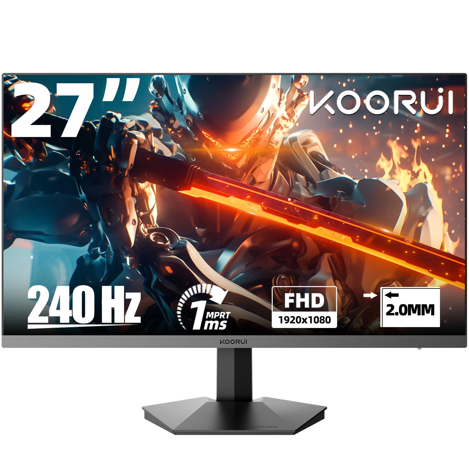 Byte Smile Gaming Monitor - 3233001434815 27 inch 1080P