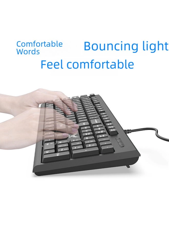 Mechanical Feel - Wired + E-sports Mouse