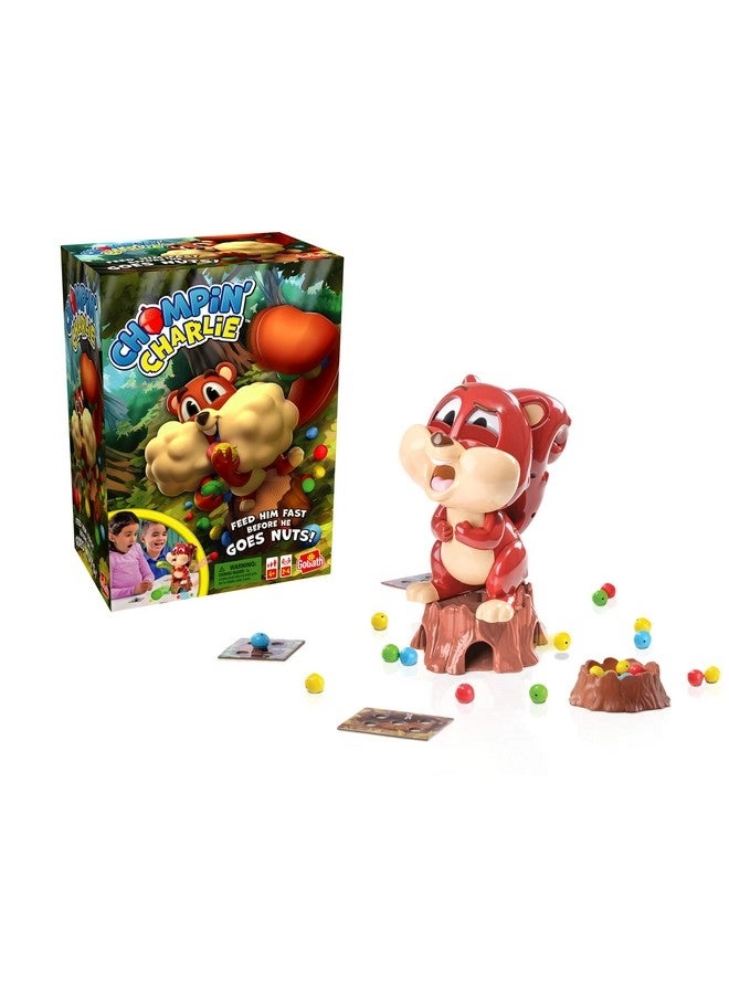 Chompin' Charlie: Feed The Squirrel Acorns and Race to Collect Them When They Scatter