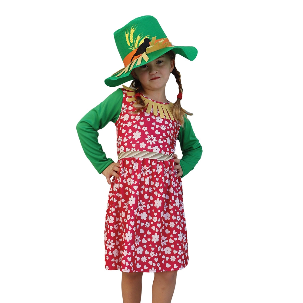 Girl Scarecrow - Kids 5-6 Years