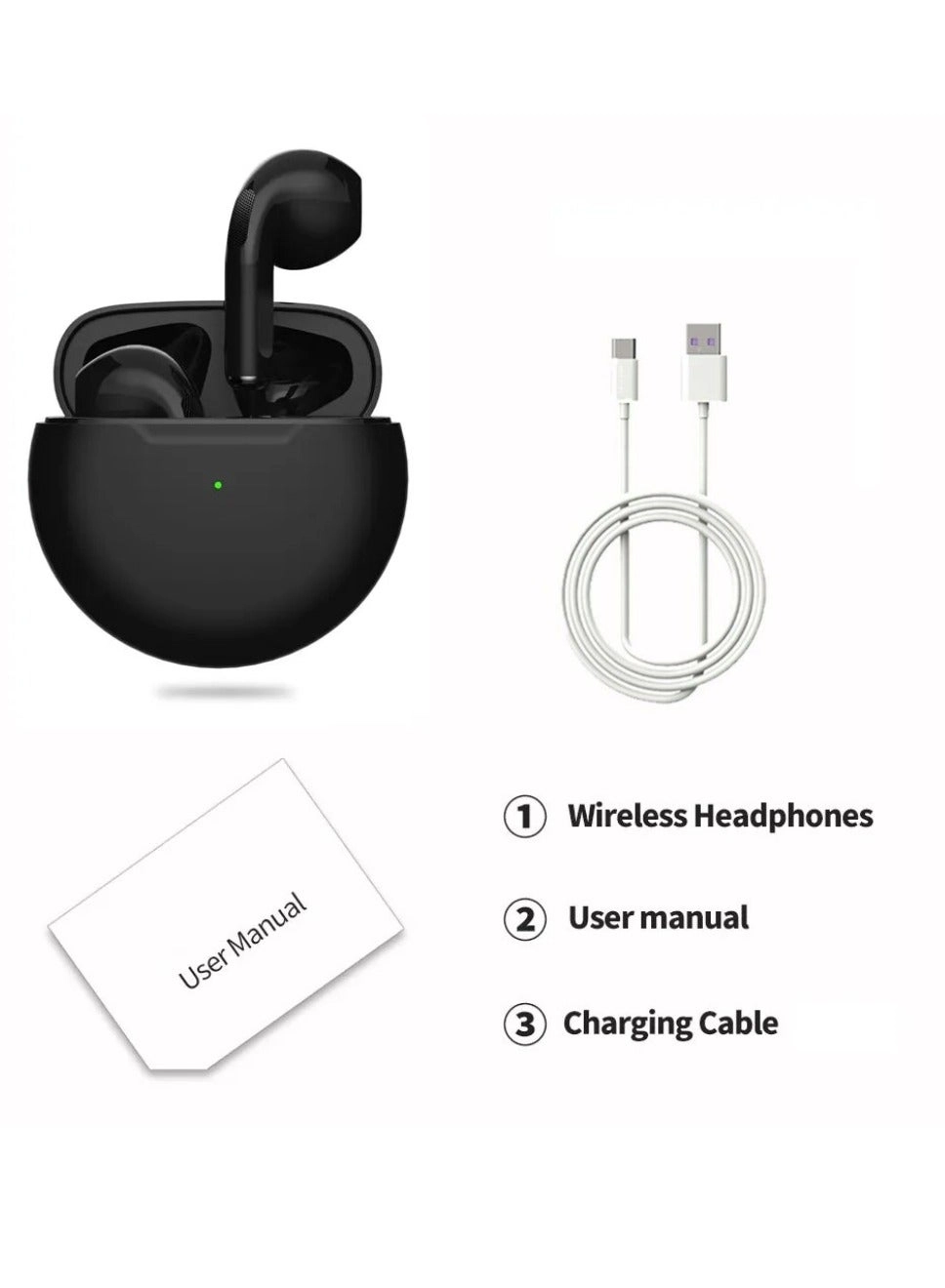 Pro-6 Wireless Earbud