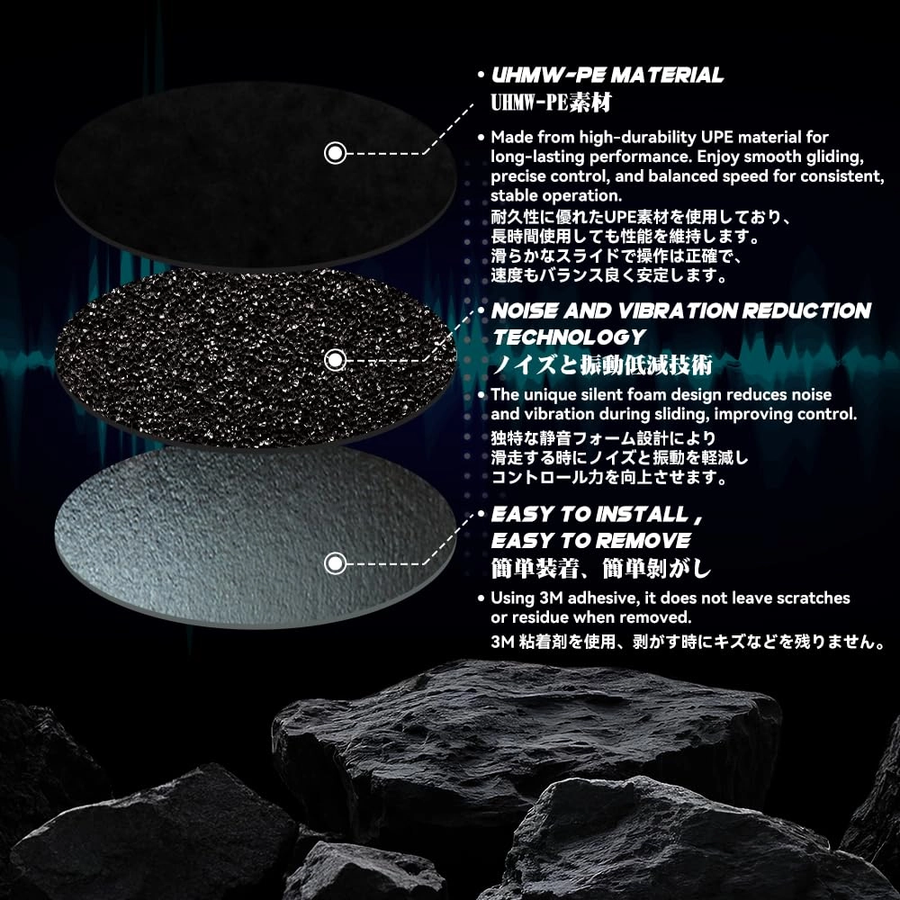 48 Dot Mouse Feet Skates