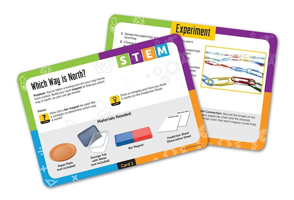 Stem Magnets Activity Set - Suitable for 5 years and above 24 Pcs
