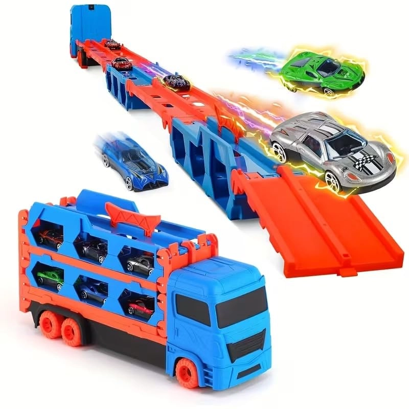PLUSPOINT Hauler - 0.052777778 1 Trailer, 2 Metal Car