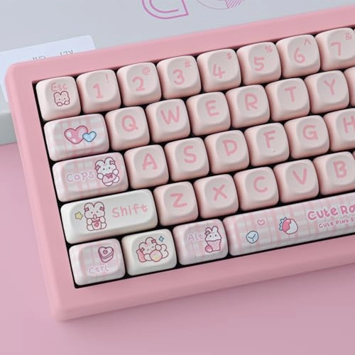 PBT Keycaps - Snack Rabbit